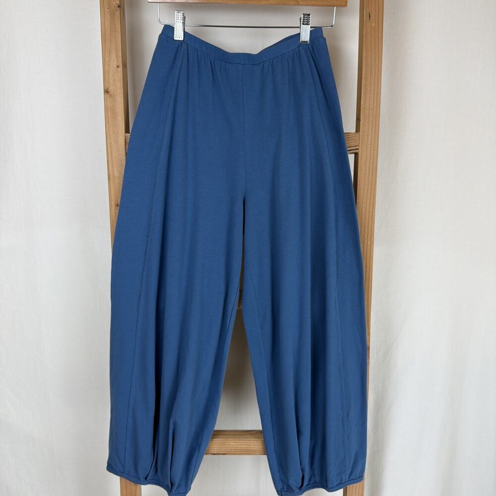 NWT Kleen Navy Tuck Pant Cotton Blend Ankle SIZE 2X #0812